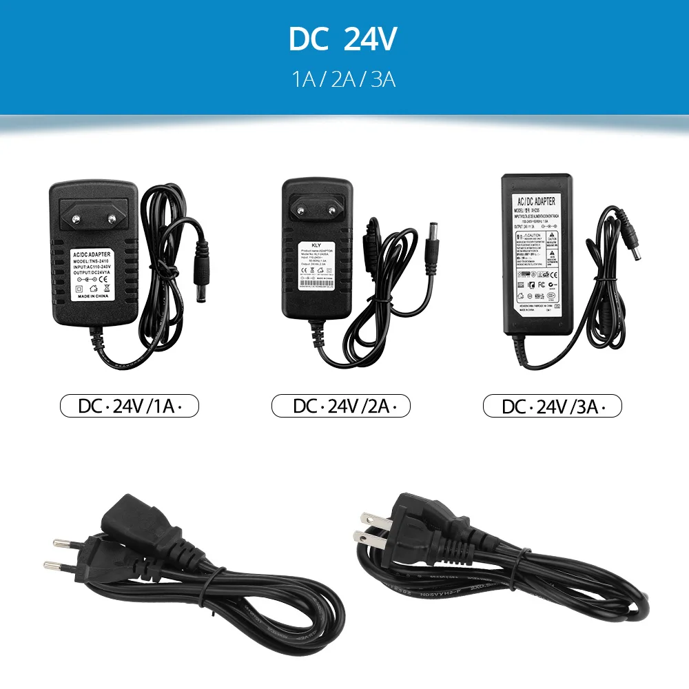 AC To DC 5V 12V 24V Led Power Supply 1A 2A 3A 5A 8A 10A Power Adapter Led Driver For Led Bar Light 5050 2835 3528 Led Strip