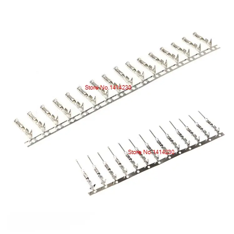 200Pcs(=1Pack) (connectors|dupont) 2.54mm Female + Male Pins Long Dupont Head Reed/plug, jumper wire cable