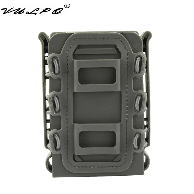 VULPO-bolsa táctica para pistola Molle Mag, carcasa suave, 7,62mm y 5,56mm, 9mm