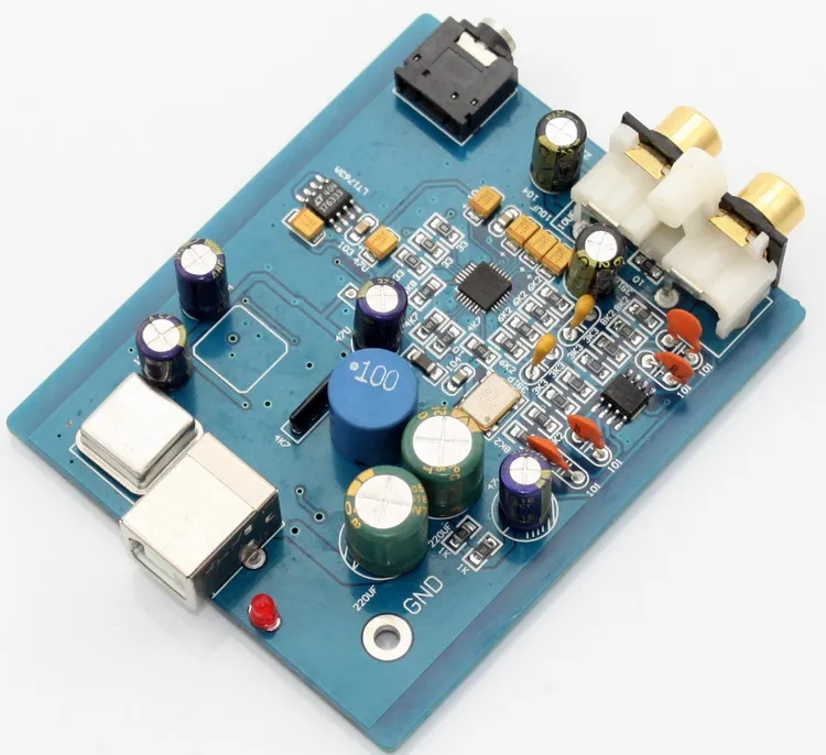 SA9023 + ES9018K2M fever class audio DAC sound card amplifier board