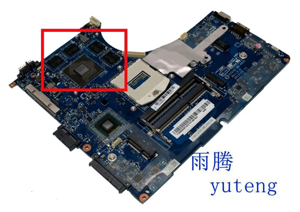 

For Lenovo Ideapad Y410P Laptop Motherboard VIQY0 NM-A031 SR17E 11S90002910 DDR3 100% Tested