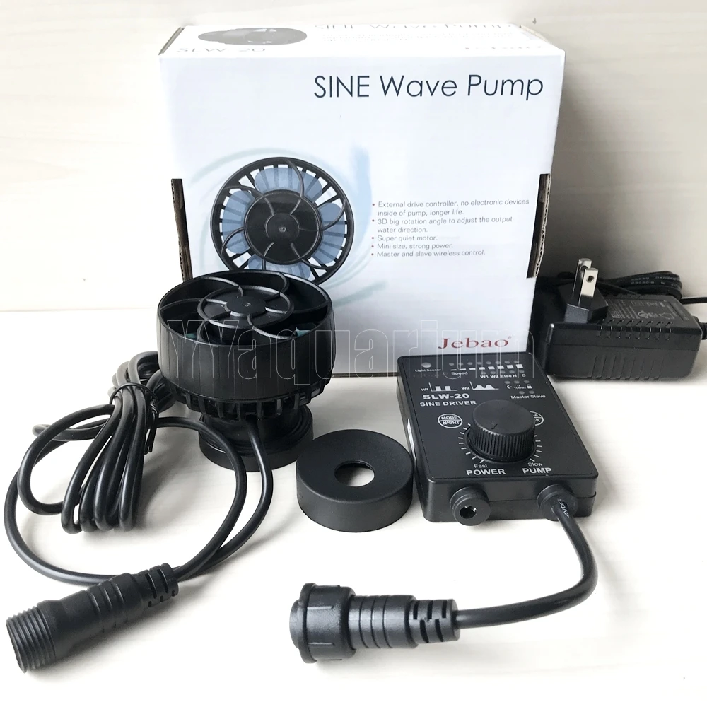 NEW Jebao WIFI SOW-5M SLW-10 SLW-20 SLW-30 SLW20M SLW30M SLW10M SINE WAVE Flow Wavemaker SUPER Quiet Powerful Reef Marine Pump