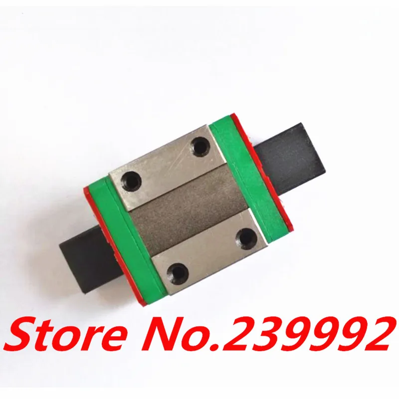 MGN15H block only for working Kossel Mini 3d printer machines MGN15 15mm miniature linear guide  CNC X Y Z Axis