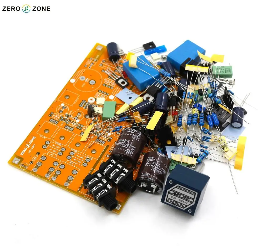 

GZLOZONE Standard Version DIY Headphone Amplifier / Preamp Kit Base On Lehmann Linear Amp + ALPS Potentiometer