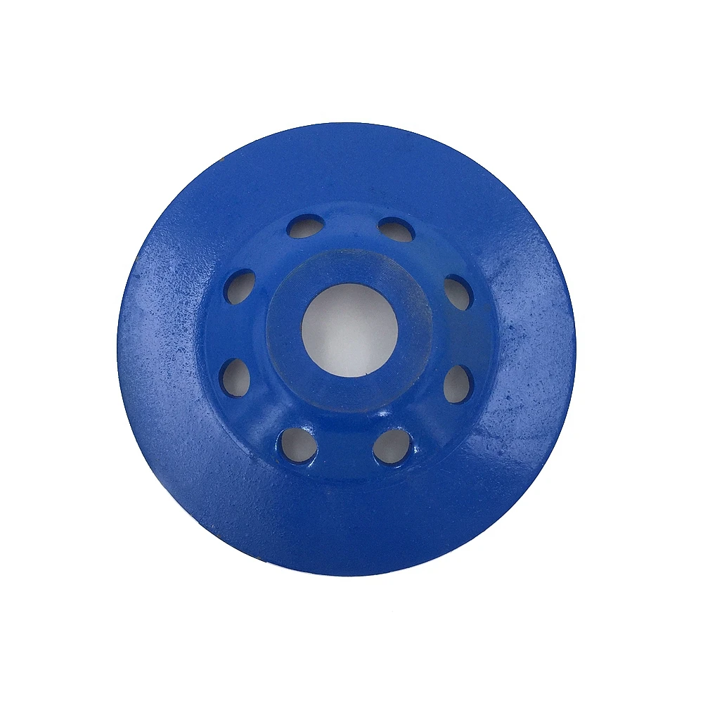 RIJILEI Top 4 Inch Diamond Grinding Wheel Bowl Shape Grinding Cup Marble Abrasive Pad For Concrete Floor Polishing Pad HC04