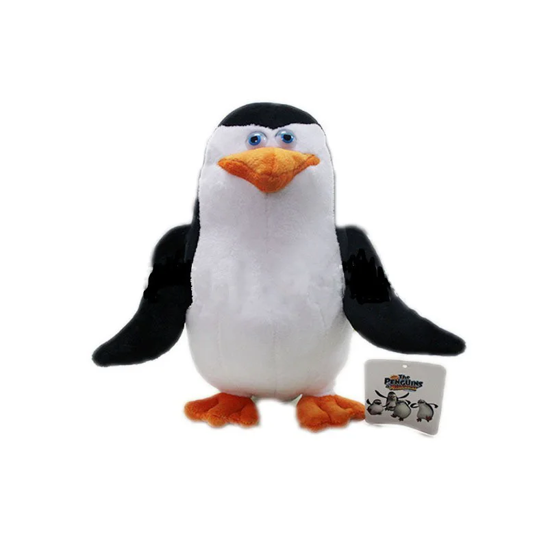 New 4Pcs/lot 20cm Penguins Of Madagascar Plush Toys Stuffed Baby Christmas Gift Dolls