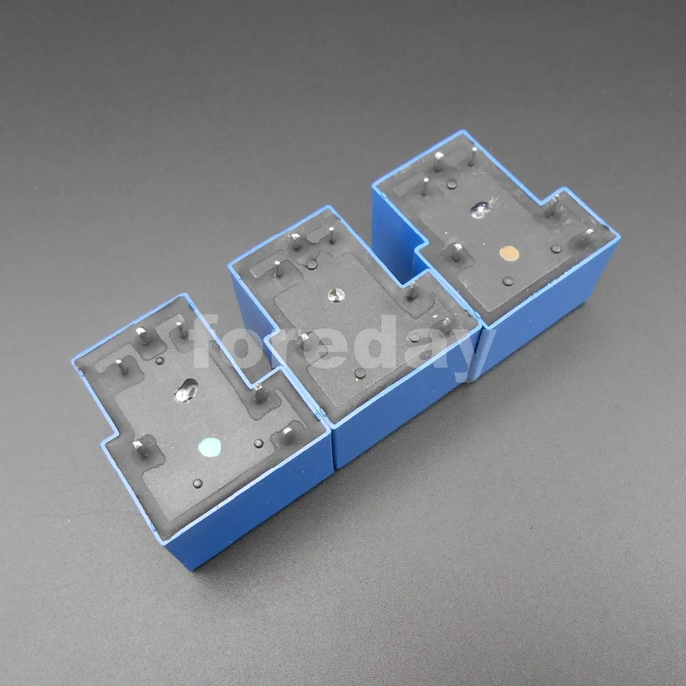 HQ 1PC Blue SLA-05 12 24VDC-SL-C 6 Pins SONGLE R Power Relay 5V 12V 24V DC SPST SLA Original 30A Switching T90 Relays *FD690-692