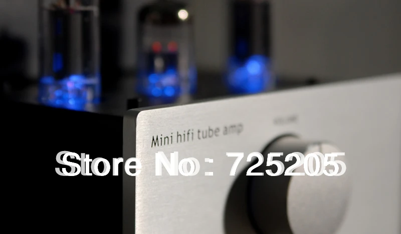 HIFI Mini Tube Amplifier Single-ended Class A 6N2 Preamp 6P1 Tubes Power Stage Support 3.5mm Output as Tube Earphone Amplifier