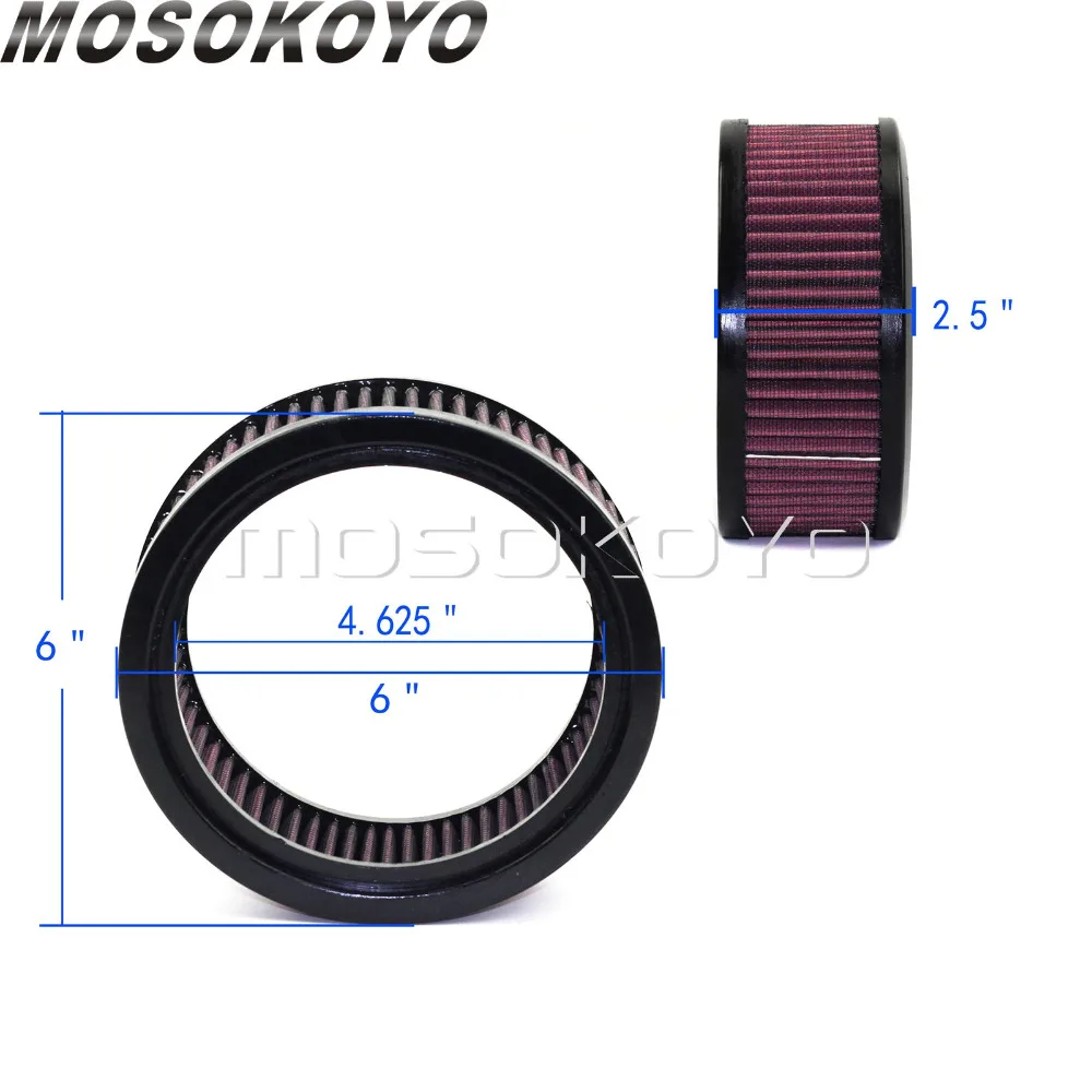 Motorcycle High Flow Replace Air Filter 6\