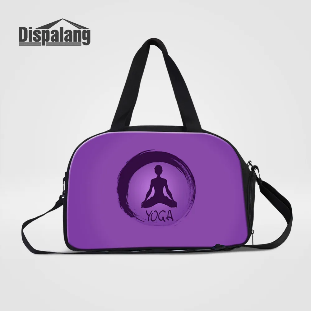 Dispalang Business Casual Women Travel Bag Large Yoga Girls Print Shoulder Travel Duffle Bag Totes Ladies Travel Handbag