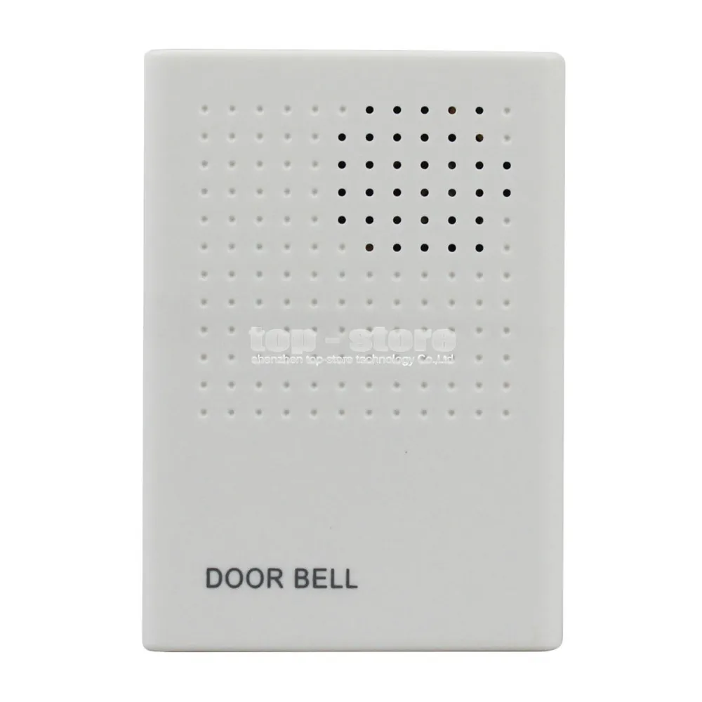 DIYSECUR High Quality DC12V Electronic Door Bell for Door Access Control System Kit White