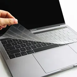 WIWU US 레이아웃 노트북 키보드 커버, MacBook Pro 16 2023, 높은 투명도, MacBook Air 13.6 2024, 글자 방수 없음