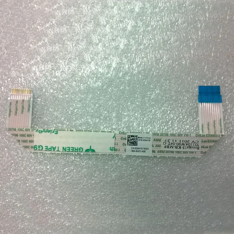 Keyboard connecting cable For Latitude E6320 M4600 M6600 Series, D P/N: D4HY8 0D4HY8