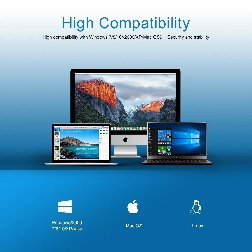 Usb 3.0 Hub 7 منافذ متعددة في واحد كومبو مايكرو Usb3.0 Hab الفاصل مع الاتحاد الأفريقي/الاتحاد الأوروبي/الولايات المتحدة/المملكة المتحدة محول الطاقة LED مؤشر الملحقات للكمبيوتر