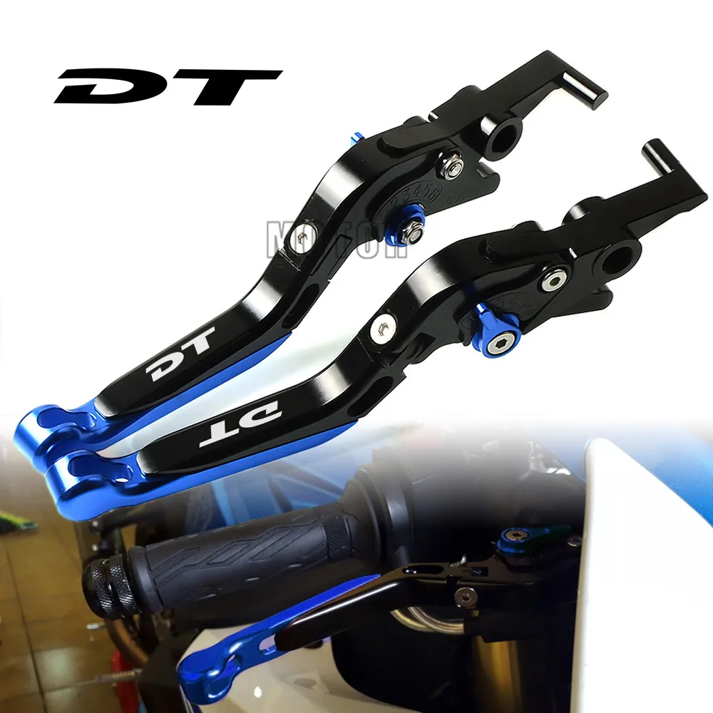 Motorbike CNC Foldable Brake Clutch Levers For Yamaha DT125R/DT125RL/DT125RE/DT125LC MK2 MK3/DT125RR DT125 DT 125 R RL RE LC RR