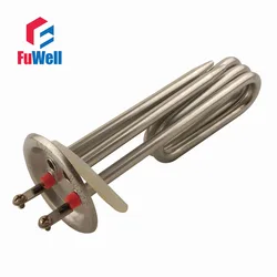 Stainless Steel Heating Tube Element 220V 3KW Electric Water Heater Pipe for Water Heating