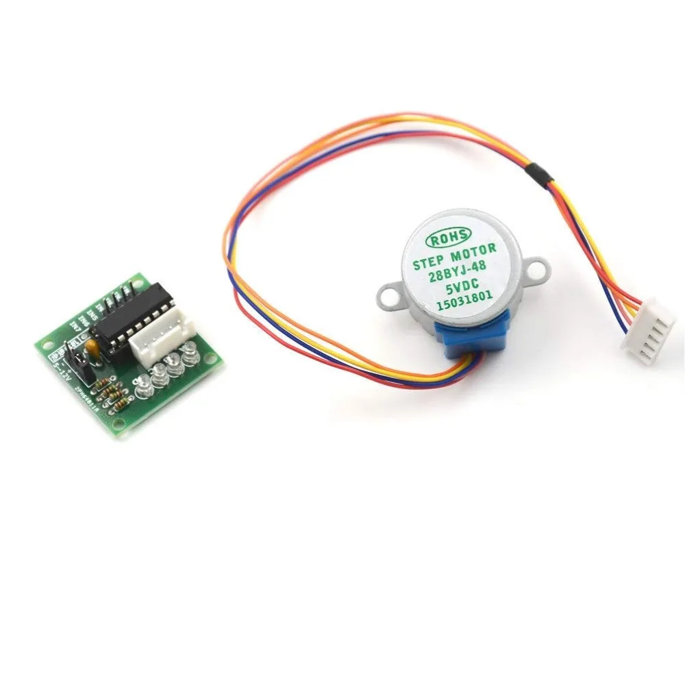 for smart home 5V Stepper Motor 28BYJ-48 With Drive Module Board ULN2003 5 Line 4 Phase Brand New