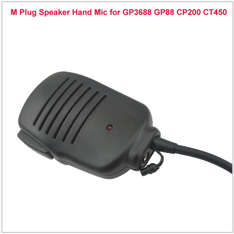 M Plug Speaker Déterminer Microphone initié pour Motorola CP200 CT450 GP3688 GP2000 GP88S,Hytera TC-500 TC-700,PUXING PX-508