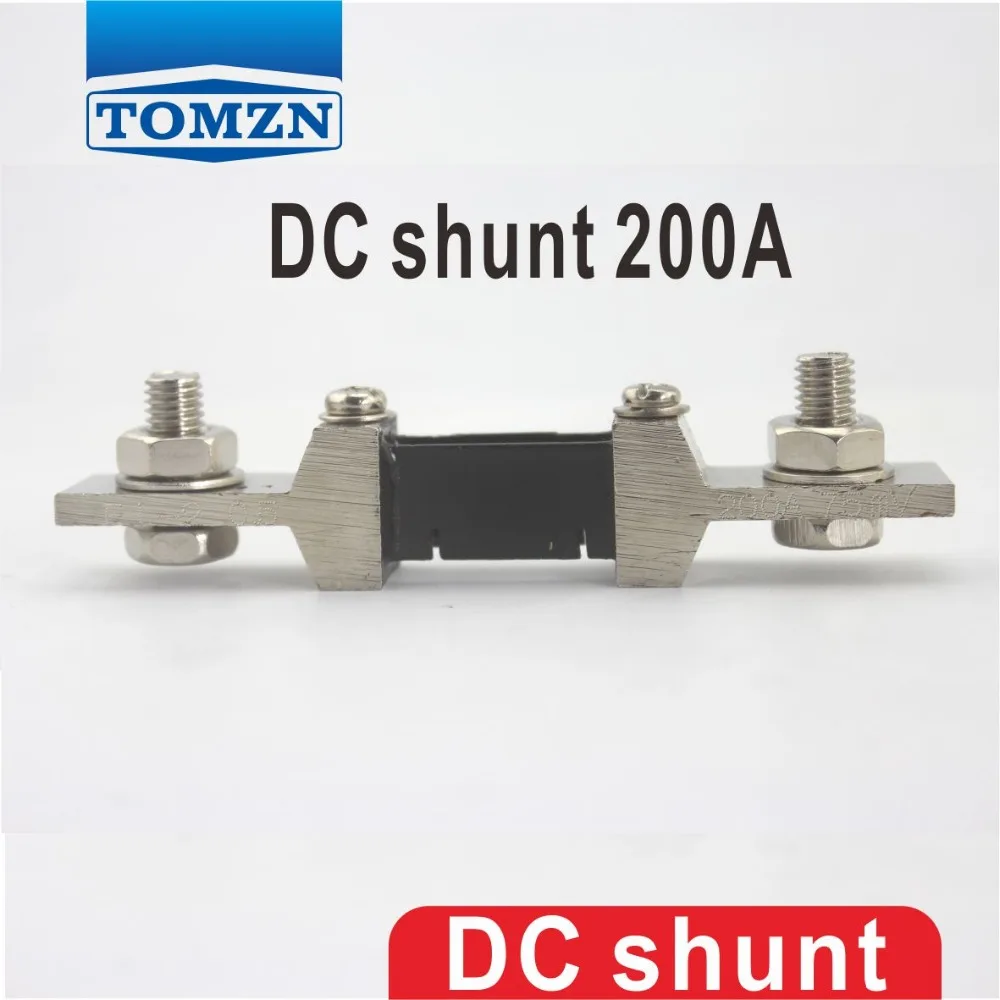 

200A 75mV DC current shunt resistor for amp panel meter