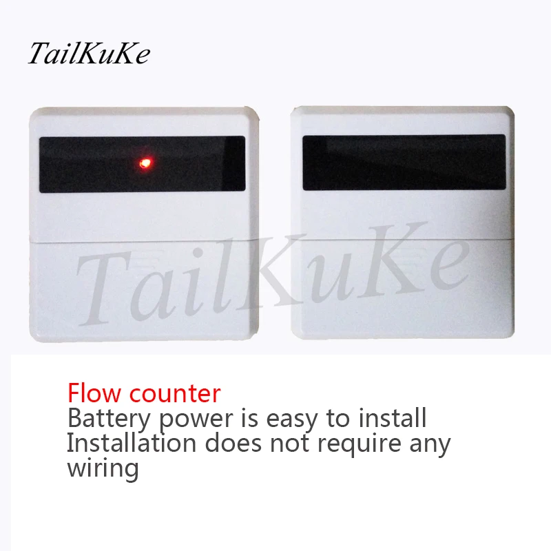 Portable Shop Flow Counter, Flow Counter, Visitor Counter, Infrared Flow Count Statistics