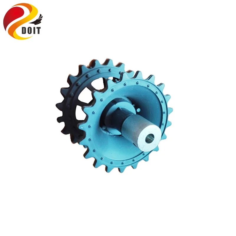 Rueda motriz de plástico con acoplamiento Tamaño interior 4 mm, 5 mm, 6 mm para DOIT sobre orugas del chasis del tanque