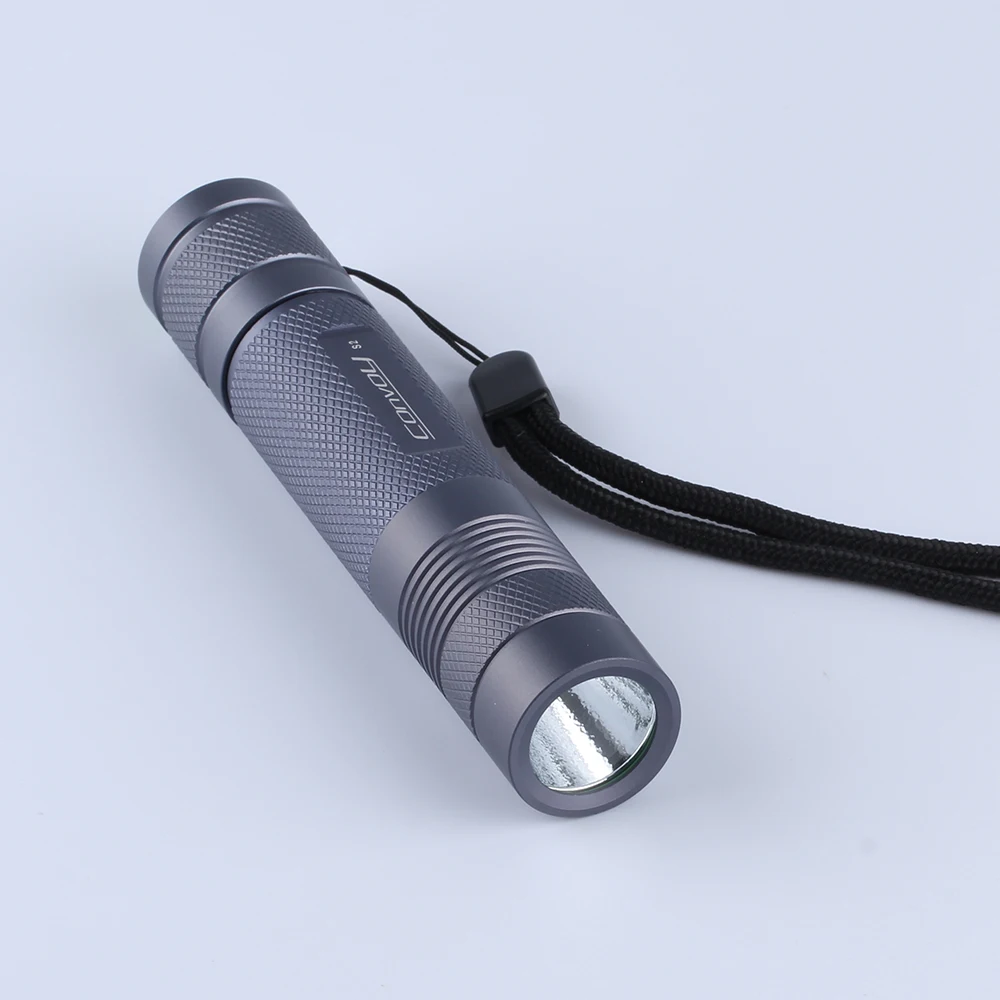 Convoy S2  XM-L2 U2-1A AMC7135*3  2-Group 3/5-Mode EDC LED Flashlight