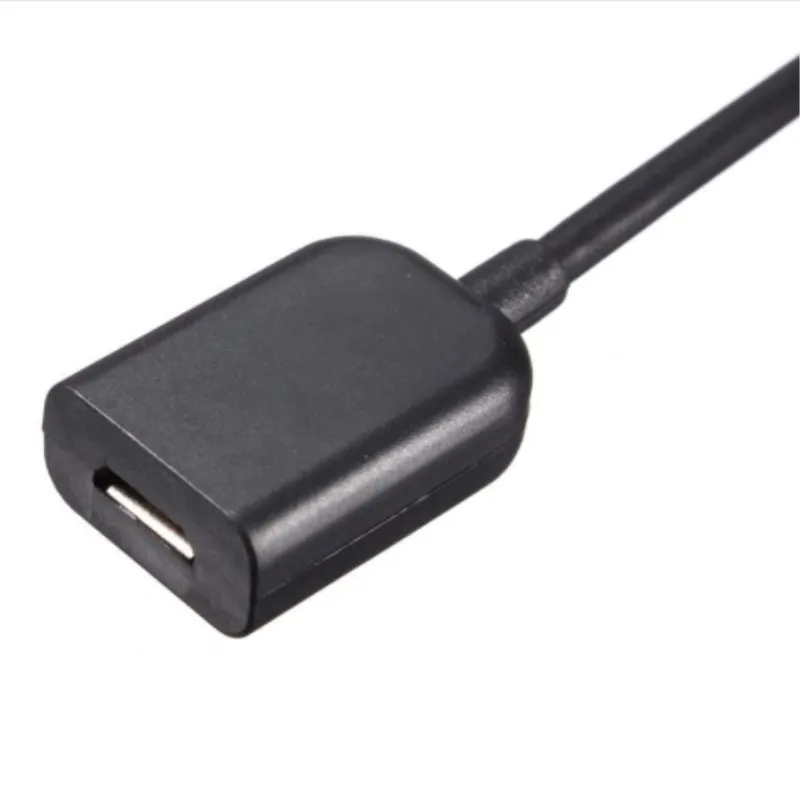 Wysokiej jakości 1m Micro USB 2.0 B 5pin męski na żeński M/F rozszerzenie ładowania ładowarka danych przedłużacz ołowiu 100cm