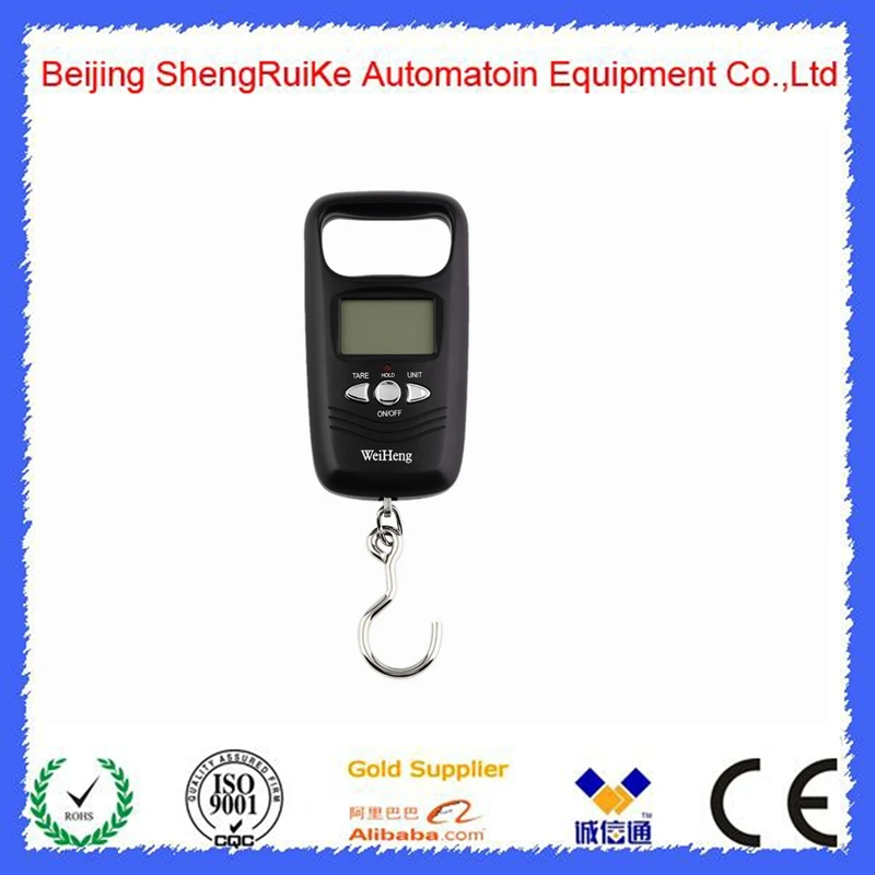 New Arrival 50kg Portable LCD Electronic Hanging Fish Luggage Digital Hook Weight Scale Weight measurement