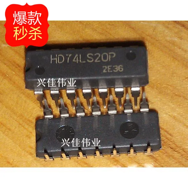 10PCS New original authentic HD74LS20P 74LS20 DIP14 logic chips