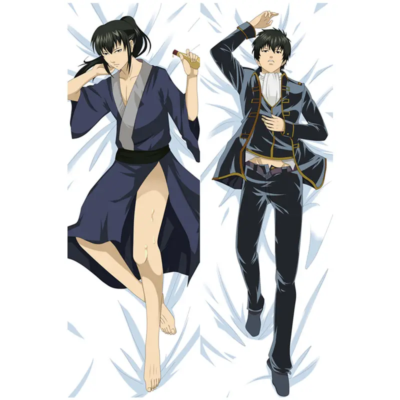 Anime GINTAMA Pillow Cover Sakata Gintoki Dakimakura Case Cool Man 3D Double-sided Bedding Hugging Body Life Pillowcase Gifts