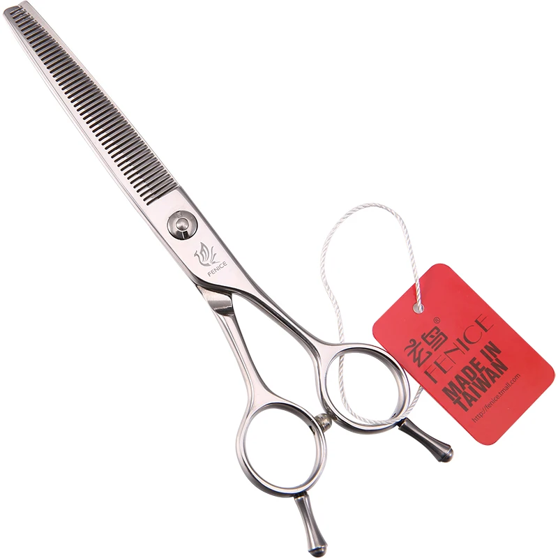 Fenice Professional JP440c 6.25 inch 46 teeth Pet dog Grooming thinning shears Scissors