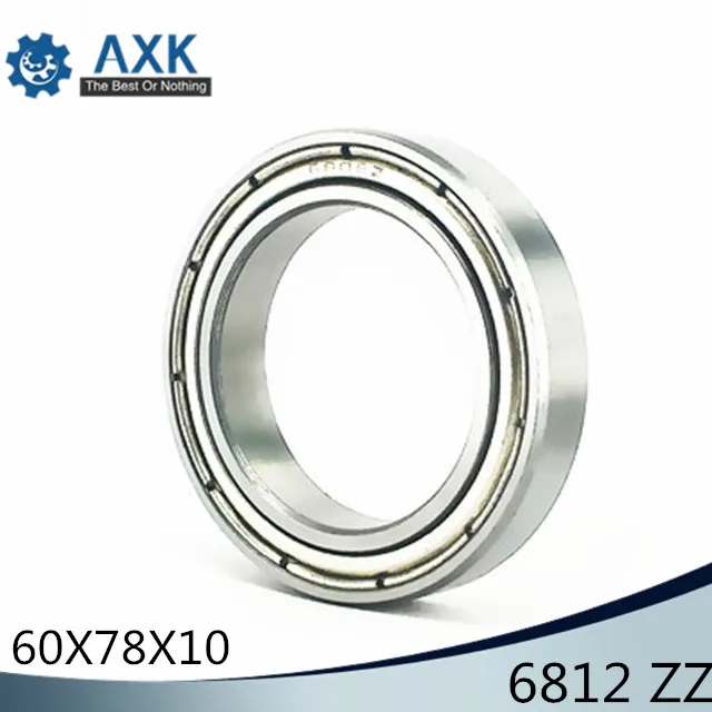 6812 ZZ ABEC-1 (4PCS)   60x78x10mm  Metric Thin Section Bearings   6812ZZ