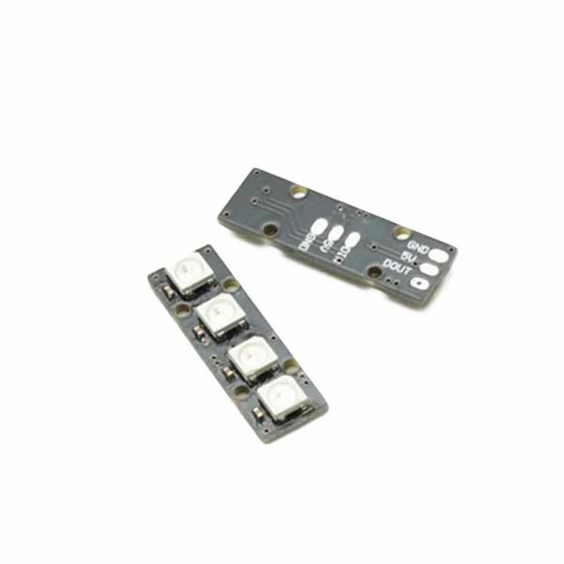 LED Strip with 4 WS2812B RG85050 Colorful LED Lamp for Naze32 CC3D Flight Controller RC Drone DIY Accessories