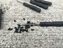10pcs Replacement black screws and 2pcs Repair Tool screwdriver scroll drivers screw for studio 2 3 headphones