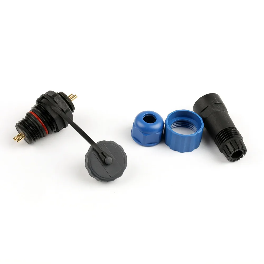 Waterproof Connector Aviation Plug SP16 Type IP68 Cable Connector Socket Male And Female Industry Wire Cable 2 3 4 5 6 7 9 Pin