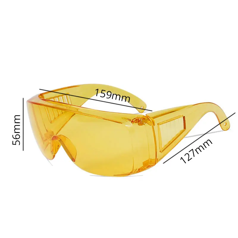 Welding Antifogging Virus Protective Safety Glasses Eye Protection Eyeglasses Frame Transparent Goggles for Myopia Party Glasses