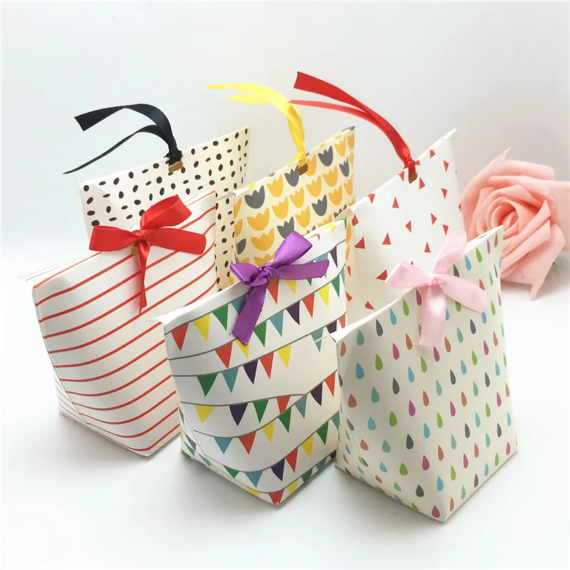 20 pcs Korean version exquisite and concise gift, literature and art, refreshing package box, candy, cake and jewelry box