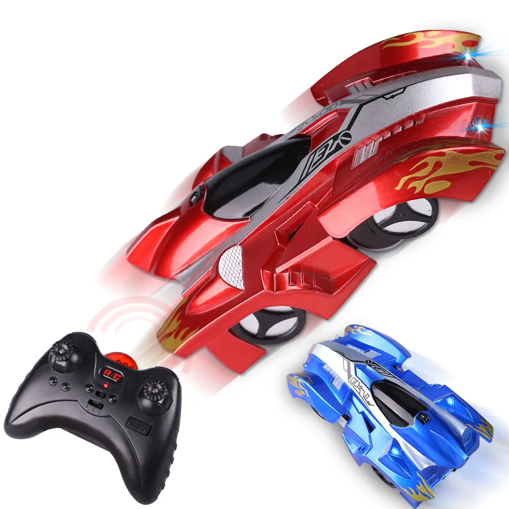 Children's toys, electric remote control wall climbing car, wireless electric remote control cars, model toys, RC Cars