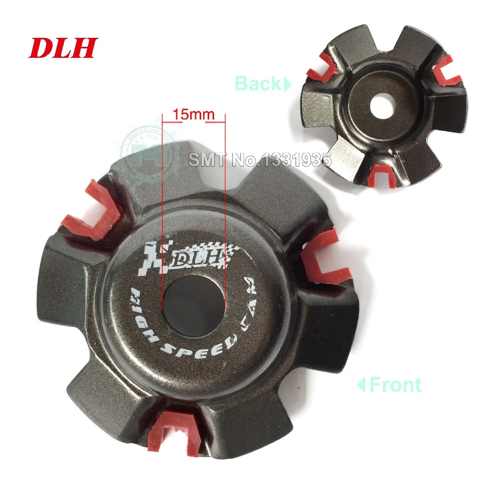 DLH For GY6 125 150cc 152QMI 157QMJ  Motorcycle scooter Moped ATV CVT Variator Kit Front Clutch Drive Pulley