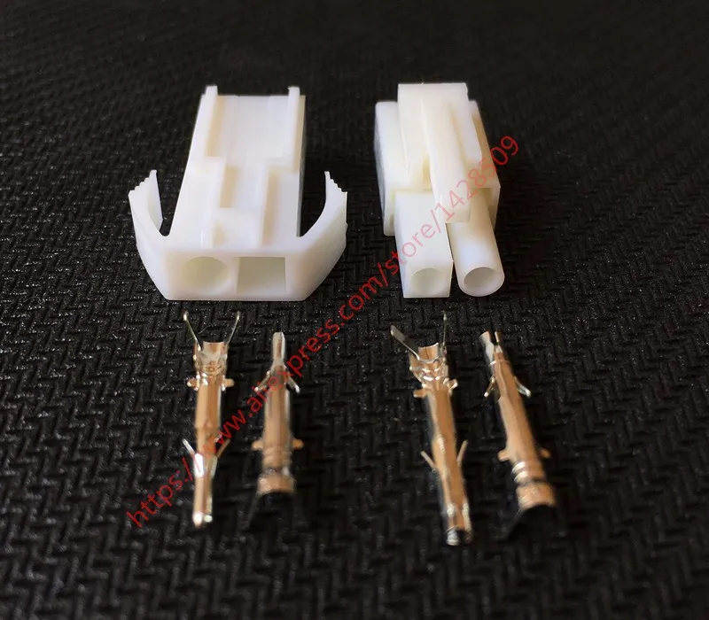 

5 Sets Female And Male Small Tamiya Connector Set Kits Mini Tamiya Set EL 4.5MM Socket Plug With 2P 2 Way/Pin