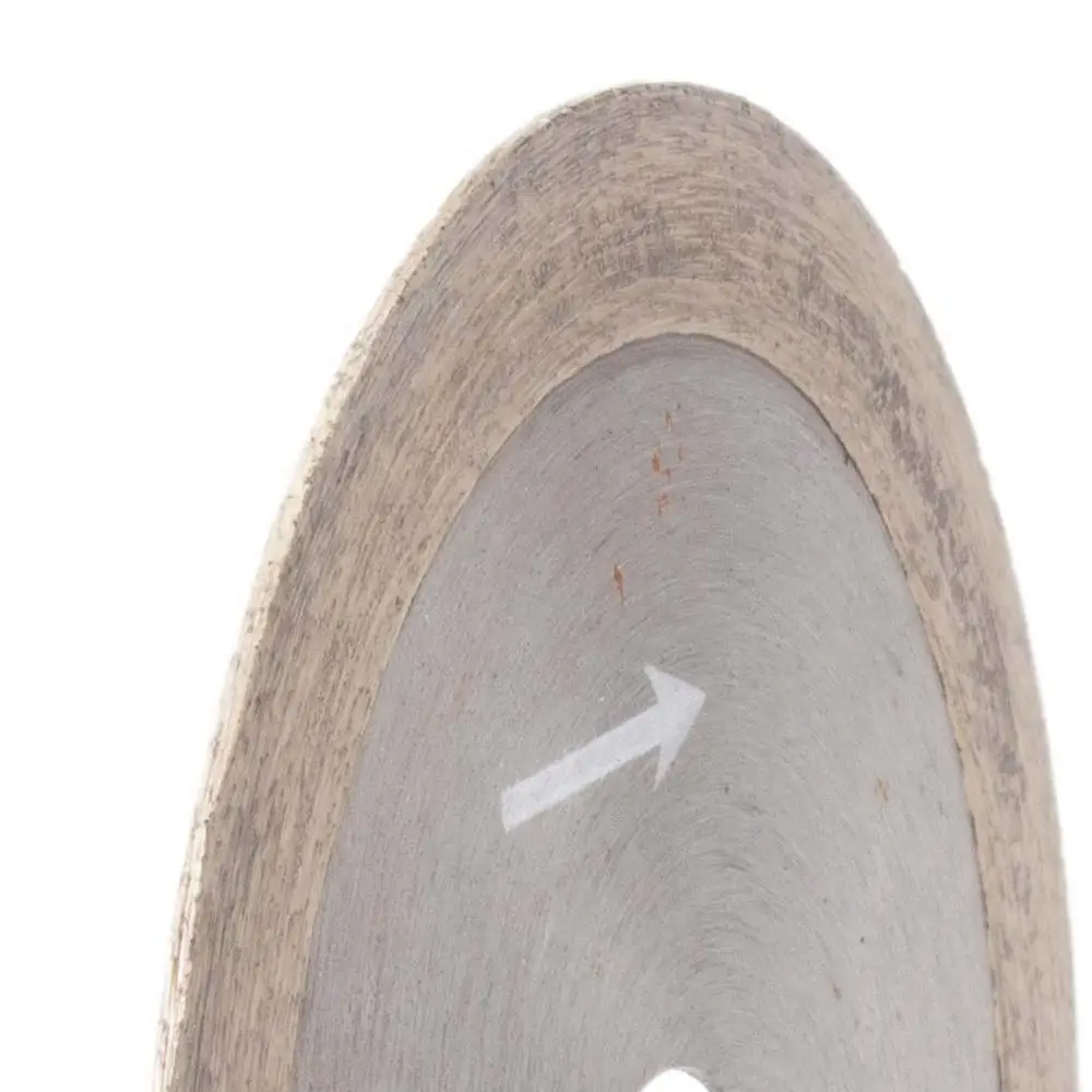 

4" inch 100mm x 20mm x 1mm Diamond Continuous Rim Saw Glass Wet Cutting Blade Arbor 5/8" 3/4"