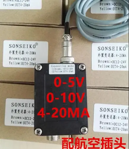 

0-10V 0-5v 4-20mm Transmitter Tie rod electronic ruler external voltage signal conversion module Sensor amplifier