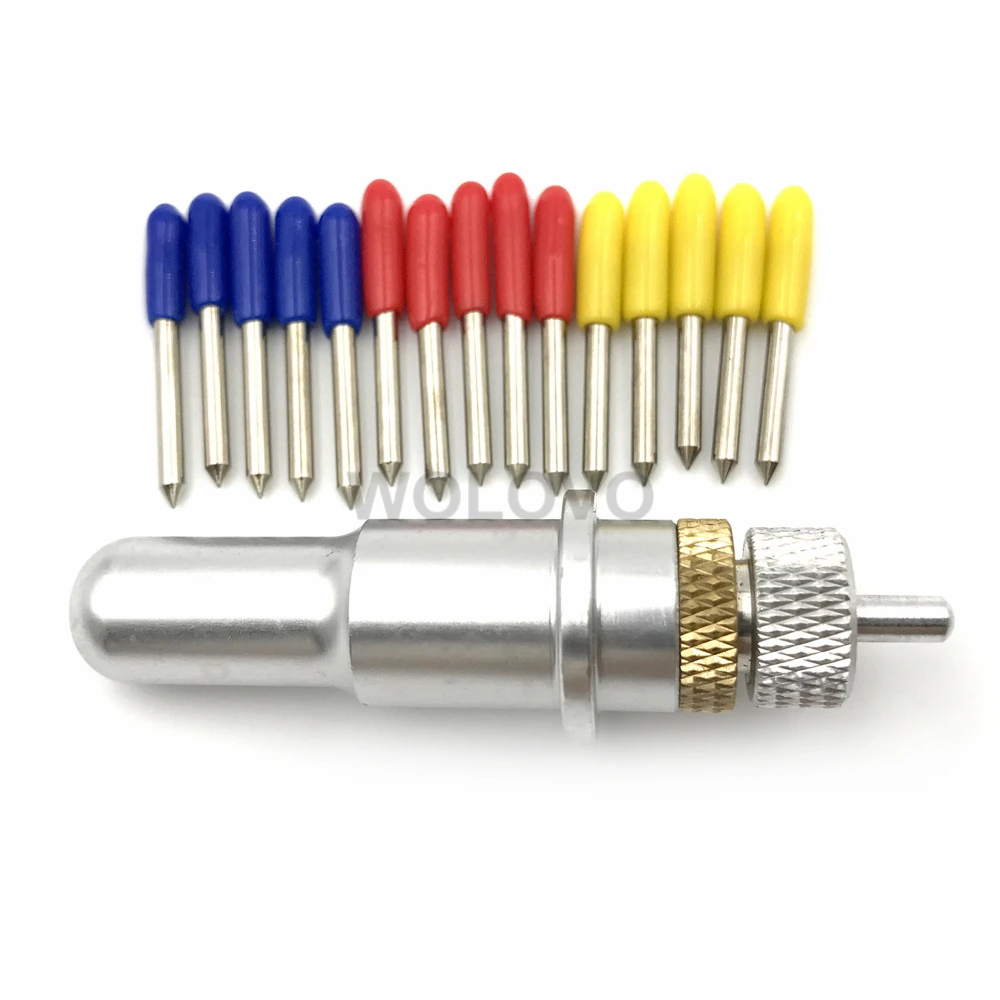 

30/45/60 Degree Vinyl cutting Plotter Blades for LiYu Plotter + LiYu Blade holder