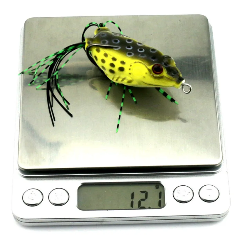 FISHINAPOT Señuelo de rana – Minnow 12g con ojos 3D