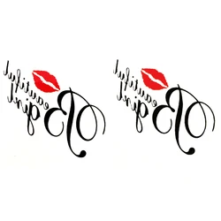 My Kiss Waterproof Temporary Tattoos men my love  fake tatoo stickers tattoo kids tatuajes temporales