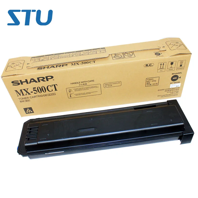 MX-500CT 1PC Original Toner Cartridge for Sharp MX-363N 363U M453N 453U M503N 503U MX 363 453 503 M363U M363N M453U M503U M503N