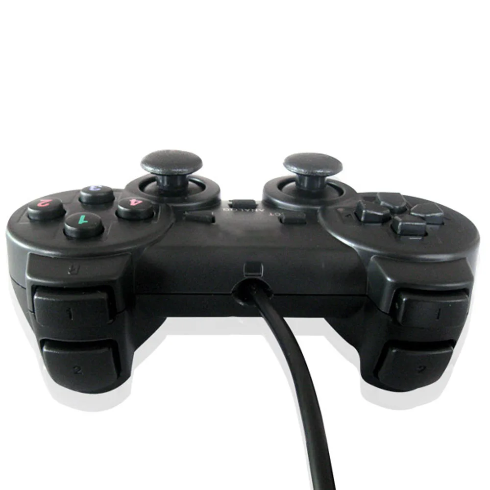 جديد ملون السلكية USB 2.0 غمبد جويستيك Joypad أذرع التحكم في ألعاب الفيديو لسوني بلاي ستيشن 3 PS3 الكمبيوتر المحمول التوت بي 3