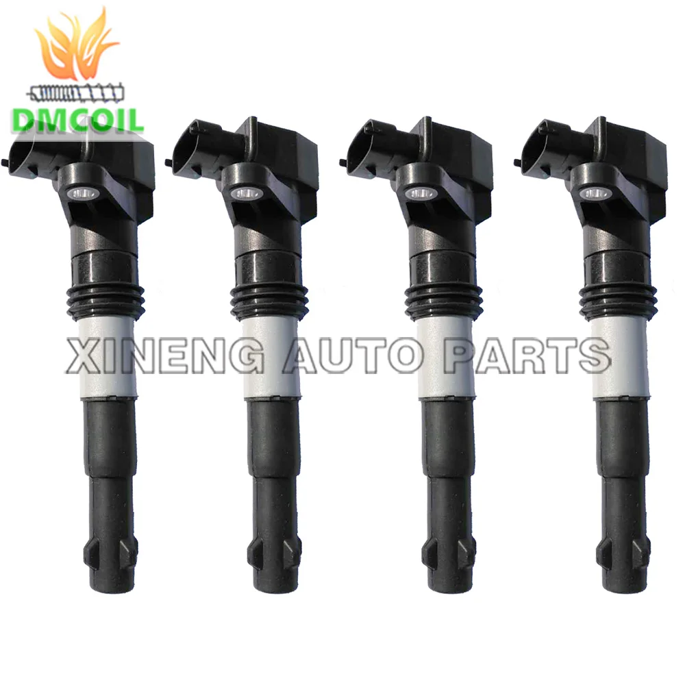 4 PCS IGNITION COIL FOR ALFA ROMEO 156 159 GT GTV SPIDER 932 937 939 1.9JTS 2.0JTS (2002-2011) 46794782 0221604103 0040102148