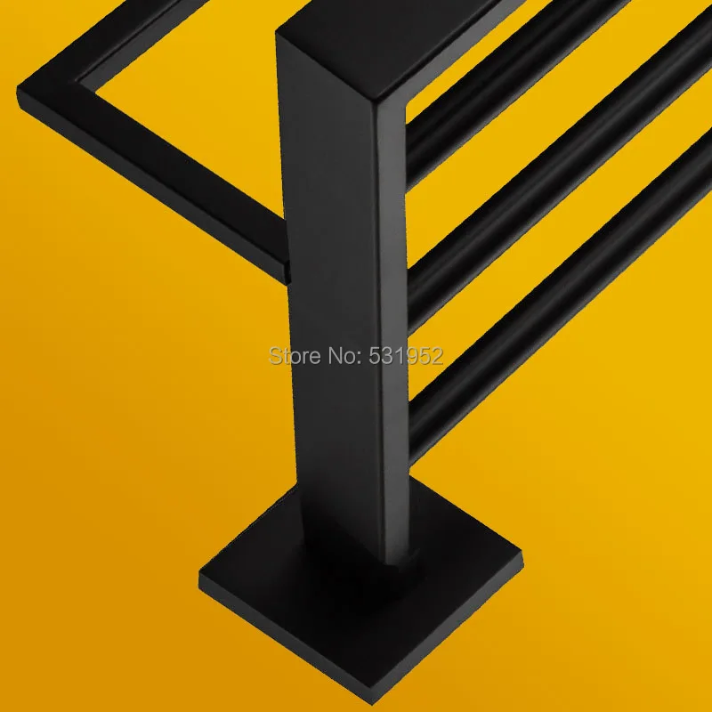 Imagem -04 - Suporte de Parede para Toalhas Prateleiras Duplas para Banheiro de Aço Inoxidável 304 Acessórios para Banheiro