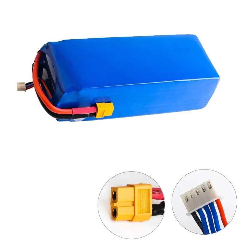 14.8V 16000MAH 16ah 20C 4S Li polymer Battery 20C Battery for 14.8V Multi Axis Vehicle Model Aircraft Plant Protection Machine